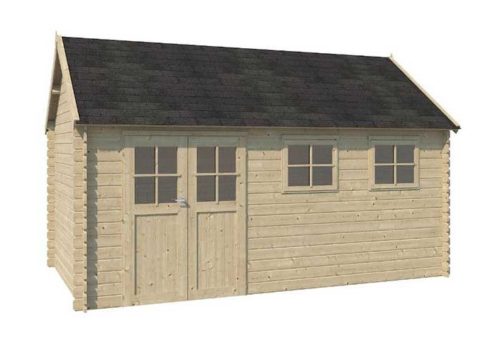 Chalet bois 28mm - 14m2