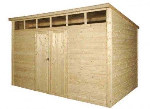 abri jardin bois 11m²