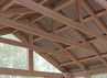 PERGOLA EN BOIS TOIT ALUMINIUM