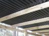 CARPORT BOIS TRAITE ET TOIT EN FIBRE DE VERRE 3x5 M