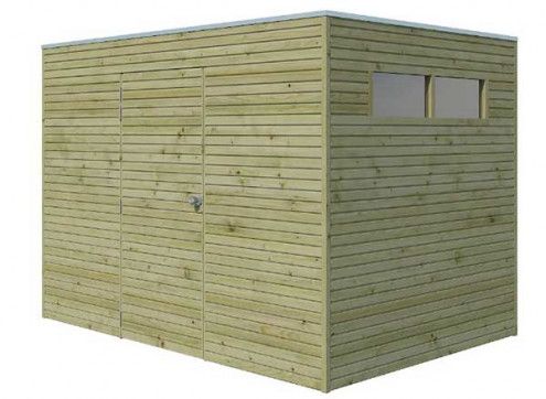 Abri bois traité 6m2