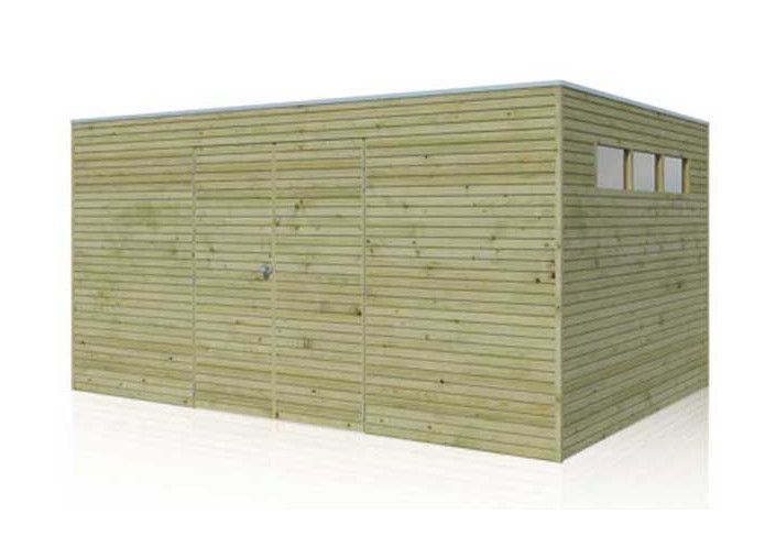 Abri bois traité 12m2