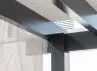 Tonnelle aluminium 15 m2