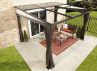 Pergola alu toit rétractable 11 m2