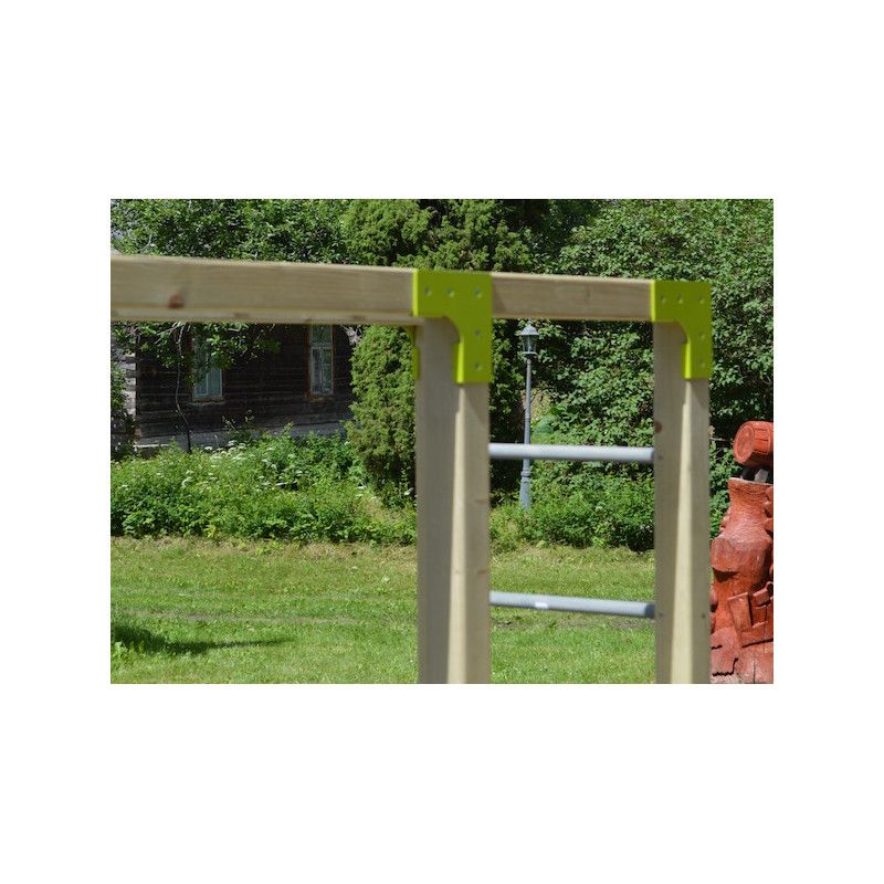 Aire de jeux pour enfants à partir de 1 an 155x135 tour de jeu de jardin -  toboggan