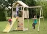 Aire de jeux spéciale escalade et glisse