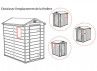 abri jardin résine premium 46