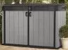 Coffre Brossium 2100L Gris et noir