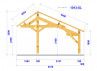 Charpente traditionnelle bois douglas - plan