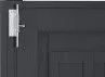 ABRI JARDIN PVC 8 m² DOUBLE ENTREE