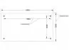 CHARPENTE BOIS 2 PANS - 22M2 - PLAN