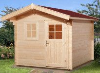 Abri de jardin en bois haute qualité avec plancher 4.75 m2