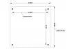 CHARPENTE BOIS 4 PANS - 24M2 - PLAN