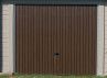 Garage toit plat porte basculante