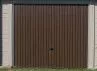 Garage toit plat porte basculante