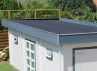 Garage toit plat - couverture EPDM