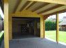 Garage bois grande hauteur avec auvent -32.50m2