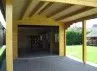Garage bois grande hauteur avec auvent -32.50m2