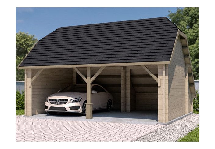 Carport 2 voitures - 32.70m2