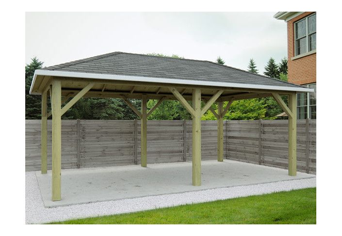 carport-4-pans-bois-brut-20m2-id2637