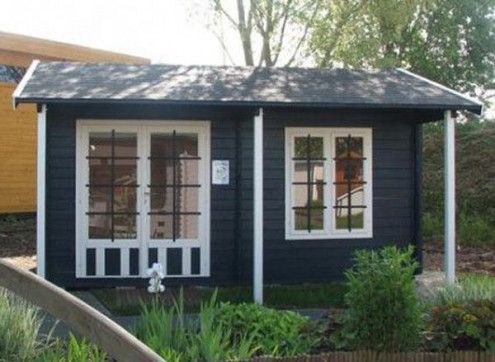 Chalet de jardin réinvente l'extérieur des habitations avec ses structures  en bois