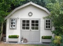 Maison de jardin en bois brut - 13 m2