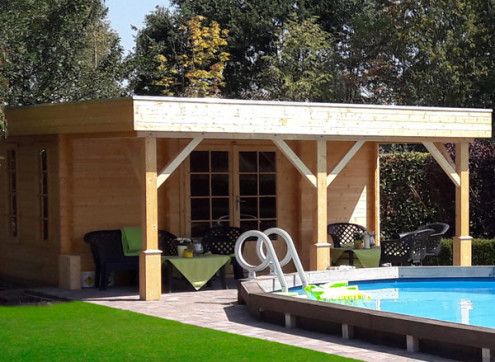 Chalet design bois brut - 33 m2