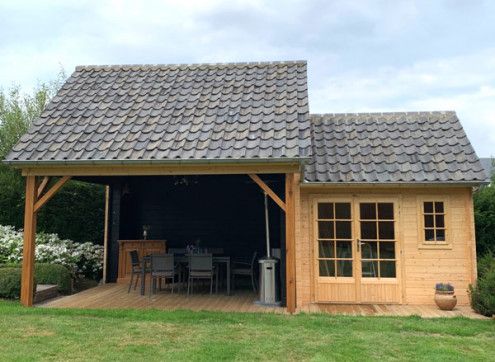 Chalet country bois brut - 27m2