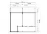 Chalet country bois brut - 23m2