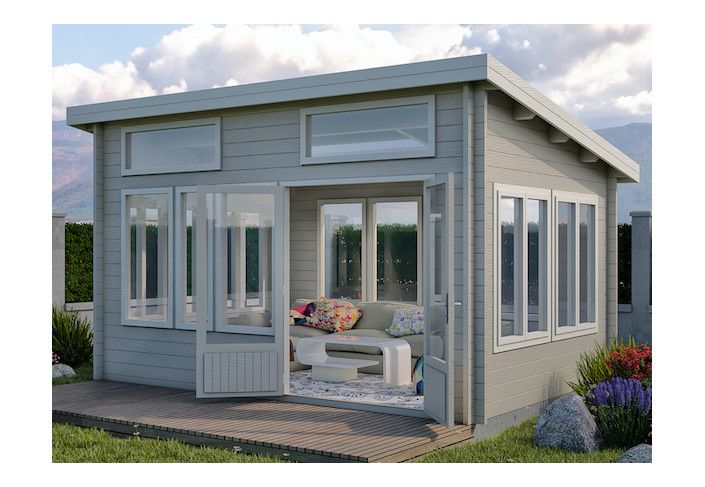 Bureau de jardin pour elle"- 13.5 m2