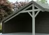 Chalet grange bois brut - 40m2