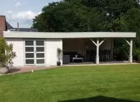 Abri Détente Grand Volume + Auvent - 36M2