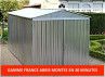 Garage au montage rapide 2,54 x 6 m