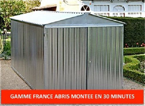 Garage au montage rapide 2,54 x 6 m