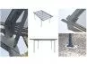 CARPORT ALUMINIUM TOIT PLAT