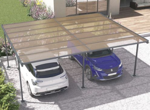 CARPORT ALUMINIUM DOUBLE