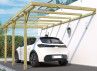 CARPORT ADOSSÉ BOIS TRAITE 15 M2