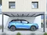 CARPORT ALU ADOSSÉ 2 PANS