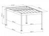 CARPORT ALUMINIUM 2 PANS