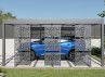 CARPORT ALUMINIUM 2 PANS