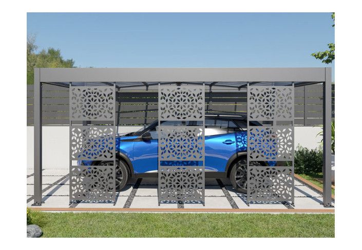 CARPORT ALUMINIUM 2 PANS