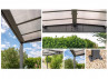 CARPORT ALUMINIUM 2 PANS + 5 CLAUSTRAS