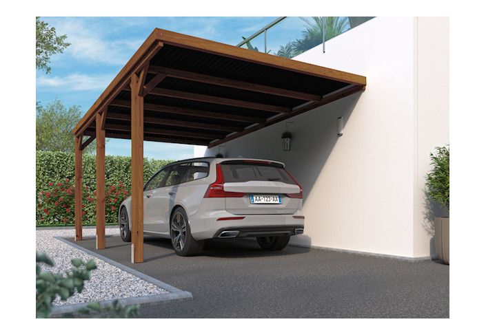 Carport Adossé Autoclave - 15.5M2