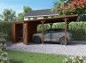 Carport Bois + Atelier - 14.4M2