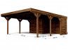 Carport Double Avec Remise - 31.7M2