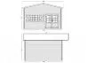 Plan Chalet maison bois en duplex