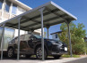 CARPORT METAL TOIT PLAT - 15 M2