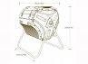 Composteur tambour rotatif 303L