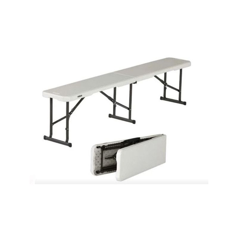 Banc pliant polyéthylène 183 cm