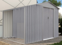 CHALET&JARDIN Abri de jardin métal - Imitation bois - 4,72² - PAO